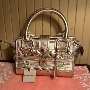 Authentic Burberry Mini Manor Bag